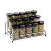 Kamenstein Spice Rack, 9.5 x 5.8 x 9, Black