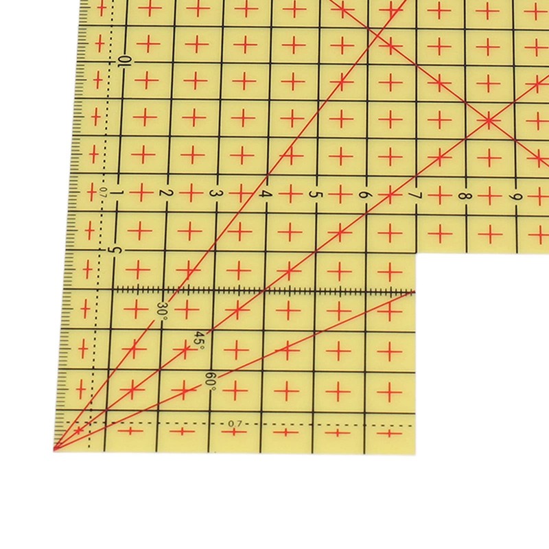 Hot Ironing Measuring Tool, Ironing Ruler Professional for Home Ironing