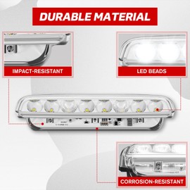 XUTVOTOR Front Hood Scoop Spotlight for 2024 Can-Am Maverick R, LED Auxiliary Lamp Accent Lights Daytime Running Lights for Can-Am Maverick R X RS MAX 2024 2025 Accessories