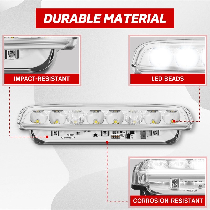 XUTVOTOR Front Hood Scoop Spotlight for 2024 Can-Am Maverick R,