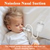 1 x Nasal Aspirator Baby White Portable Hand Powered Nose