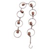 Hanging Rain Chime Metal Beautiful Sound Decorative Bell Shaped Rain