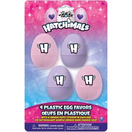 Unique Hatchimals Party Eggs with Puffy Stickers, 1 Pack