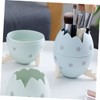 FOMIYES Dinosaur Makeup Brush Holder Creative Dot Container Pen Organizer