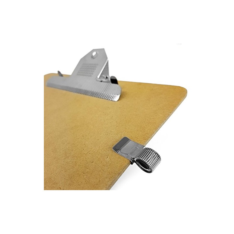 Metal Pen Clip Holder for Notebook/Clipboard/Journal/Diary - Ideal for Doctors/Nurses/Foremans/Office