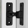 Sliding Door Latch Lock C2 (Black) Latch