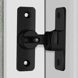 Sliding Door Latch Lock C2 (Black) Latch