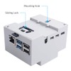 GeeekPi Case for Raspberry Pi 4, DIN Rail Case with