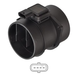 DELPHI AF10676-12B1 Air Flow Meter (LMM) Number of Plug Contacts: 4 12 V with Housing