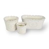 Bourbon Royalty Classic White Marquis Medium 10 Ounce Ceramic/Wax Scented
