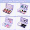 Double Layer Large Capacity Pencil Case, Translucent Plastic Hard Pencil