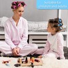 141-piece curler set includes 60 plastic straight curlers with 60
