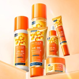 Bioaqua Skincare Set Piezas Decuida Facial Vitamina Rutina Hidratante Completa Tónico Limpiador Loción Crema