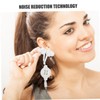 SEWACC 2pcs Retractable in-Ear Headphones with Noise Isolation Earbuds for