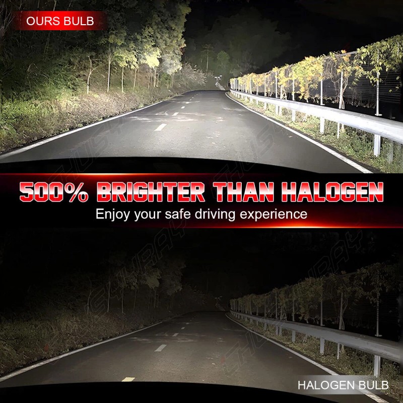 CHUSYYRAY For Mitsubishi Eclipse 2000 2001 2002 6000K LED Headlight