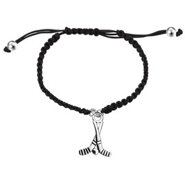 KUIYAI Hockey Bracelet Hockey Gift Ice Hockey Jewelry Hockey Fan Gift Hockey Player Gift for Daughter Son (hockey life lesson)