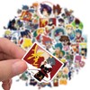 50pcs Anime Battling Blades Vinyl Waterproof Stickers,Cool Aesthetic Stickers for