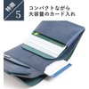 FABRIK Tri-Fold Wallet, Tri-Fold Wallet, Made of Fabric, Compact, Genuine