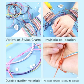 Harry and Henry Friendship Bracelets for Women Gifts Christmas Stockings Stuffers Waterproof Ankle Bracelets Adjustable String Bracelet Stacks Jewelry Friendship Gifts