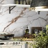 Marble Peel and Stick Waterproof Wall Paneling, 118" x 47"