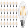 GvvooHome Candelabra Light Bulbs 40 watt, E12 LED Bulb Non-Dimmable