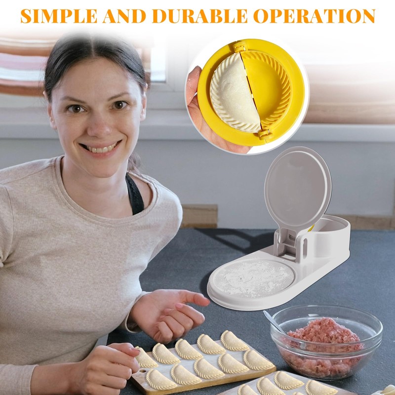 3 In 1 Dumpling Maker Press Kitchen Empanada Maker Press