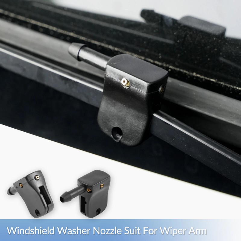 XUKEY Front Windshield Washer Nozzles Jet Spray Universal For Wiper