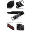 Fitgriff® Leather Weightlifting Belt - Powerlifting Belt for Bodybuilding, Strength