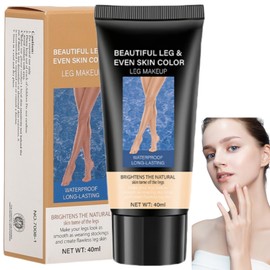 Leg Makeup Waterproof No Transfer,Leg Makeup Concealer Full Coverage,Tatto Cover up M/akeup,L/eg Make up to Cover V-eins, Waterproof L/eg Make up,Hydrating C/oncealer,C/over up Lotion,#01