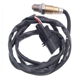 GERMBAN 0258007351 Sensor de oxígeno O2 ascendente Sensor de banda ancha de 5 cables 1 reemplazo para A3 A4 A8 TT 1.8L para Golf Jetta Passat Beetle 1.8L-L4 1K0998262D 234-5112