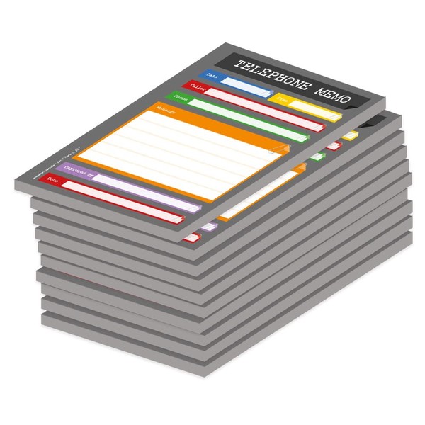 PRICARO Telephone Message, A6, Perfect, Unpunched, Set of 10