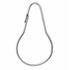 Silver Shower Curtain Rings Metal Hooks Ring (36 Pack) Nickel