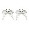 4 Pcs Keys KV02 719-10306001 Ignition Keys Fits Vari-OUS Ka-to