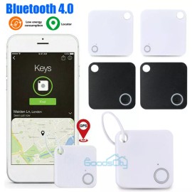 Unbranded 4 Pack Smart GPS Tracker Trackr Cell Phone Bluetooth Anti Wallet Key Lost Find - 2Pack- White