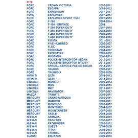 Muzzys WPT688 (Upgraded 12AWG Wires) HVAC Blower Motor Resistor Repair Connector Plug Harness Pigtail FITS: Ford Explorer Escape Expedition Mustang Fiesta Lincoln Navigator Mercury 3U2Z14S411ZEA