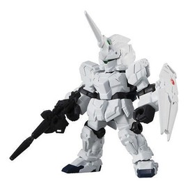 Bandai Gundam Mobile Suit Ensemble Part 10 Bandai 3-Inch Mini-Figure - RX-0 Unicorn Gundam