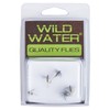 Wild Water Fly Fishing Blue Winged Olive Dry Flies, Size 16, Qty. 6 for Trout, Panfish and Other Lake & River Fish
