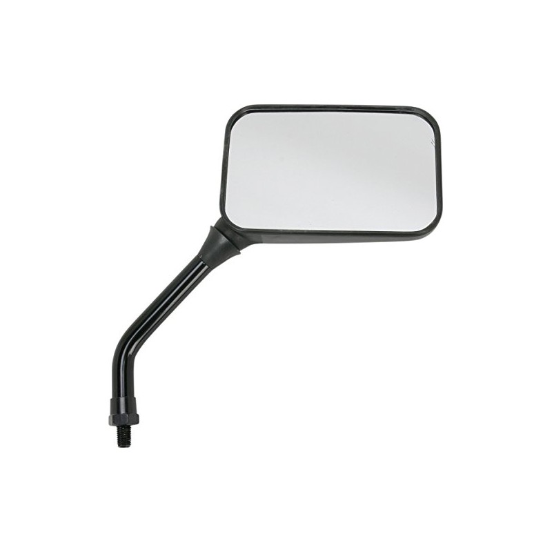 Emgo Universal Rectangular Mirror - GP Deluxe - Short Stem