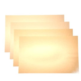 Clear Cast Acrylic 4mm 19x12in 4 Sheet Pack for Laser Cutting and Engraving for LED Bases (Qty 4)