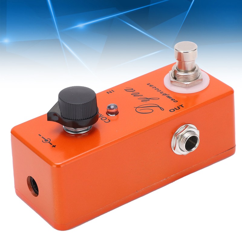 Guitar Effect Pedal Compressor MXR True Bypass Portable Adjustable Instrument