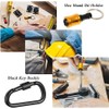Bit Holder Key Chain, 6Pcs 1/4 Hex Shank Screwdriver Impact