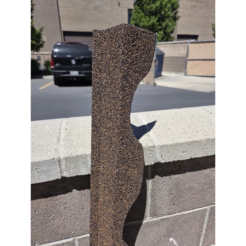 Unbranded 5ft- Shingle Bird Stop Metallic-5pk