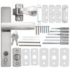 Ideal Security EL Keyed Lever Mount Latch with Deadbolt, Surface