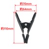 Takagi Vane Clamp, 3.1 inches (80 mm), Pack of 3