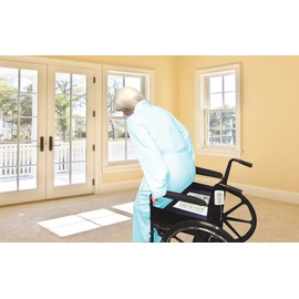 Smart Caregiver Fall Prevention Monitor and Weight Sensing Chair Pad - Alerts Caregiver When They Get Up from Chair - Chair Exit Alert for Elderly - 1 Year Warranty