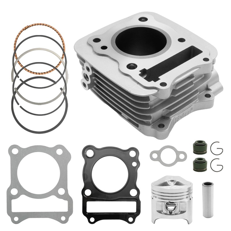ZUDKSUY 57MM 125cc Cylinder Piston Ring Gasket Kit, Replacement for