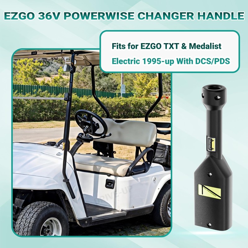 Drive-up 36V Powerwise Charger Receptacle Fit for EZGO Medalist TXT