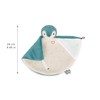 Kaloo Complices - Green Penguin Cuddle Cloth - Absorbs Odours