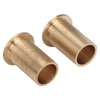 2Pcs Bell Crank Throttle Shaft Linkage Bushings Brass Rustproof for