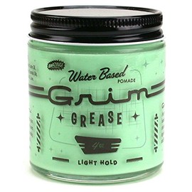 Grim Grease Water Based Pomade Light Hold 4oz